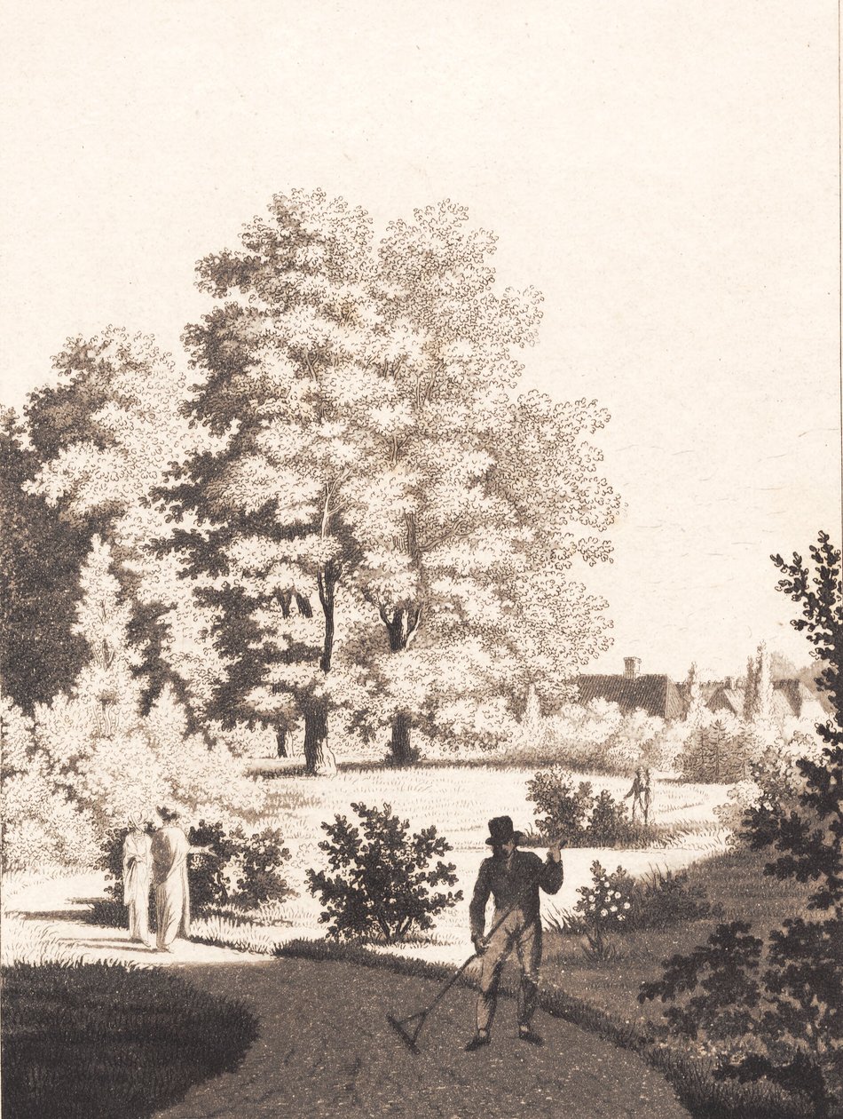 Nordfeldts tuin door J.F. Clemens