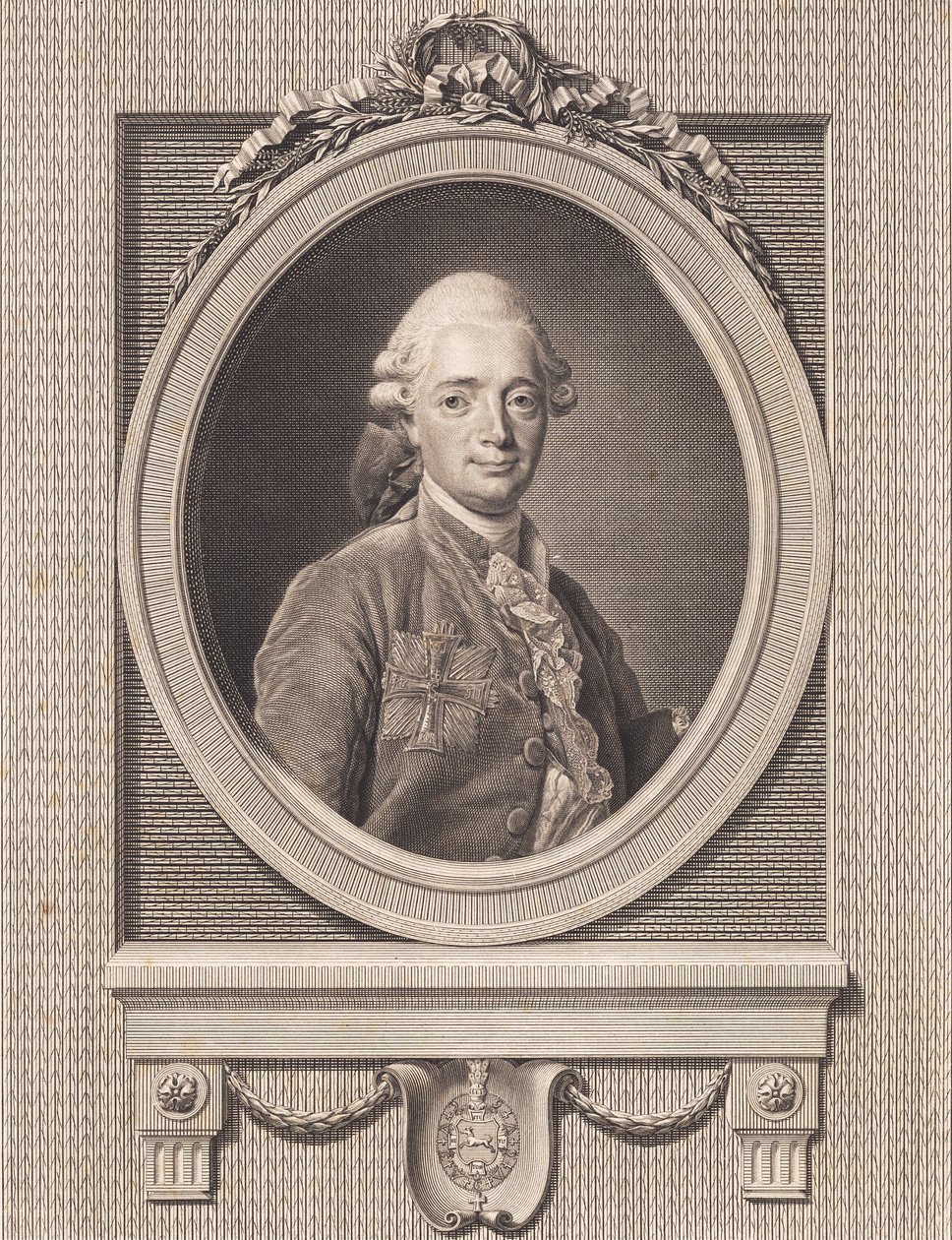 Portret van gezant Otto Blome door J.F. Clemens