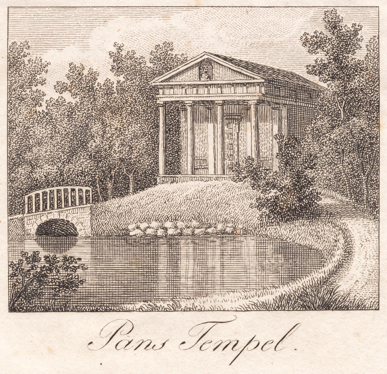 Sanderumgaards Tuin door J.F. Clemens