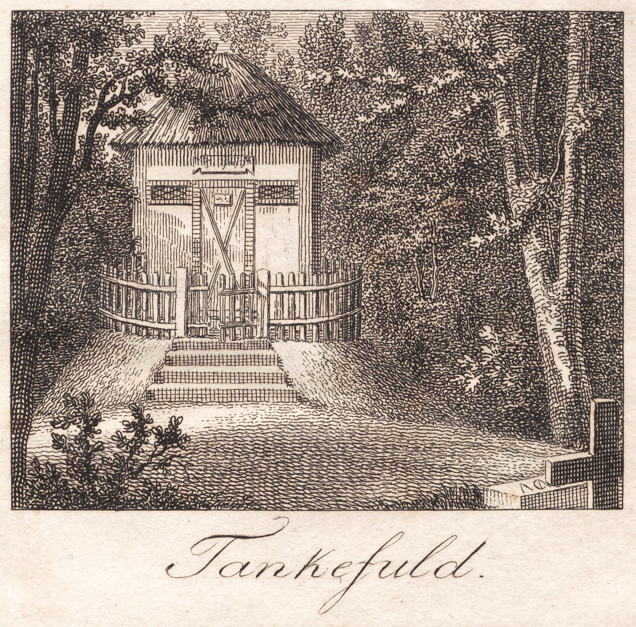 Sanderumgaards Tuin door J.F. Clemens