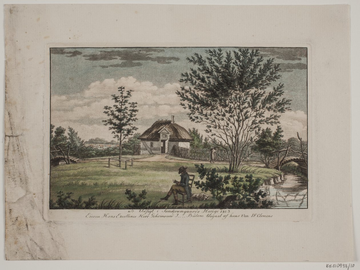 Sanderumgaards tuin 10 door J.F. Clemens