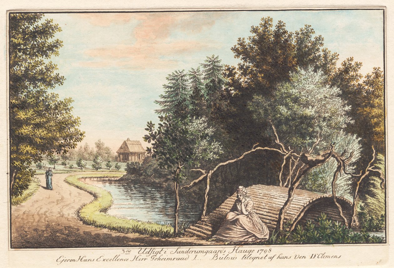 Sanderumgaards tuin 2 door J.F. Clemens