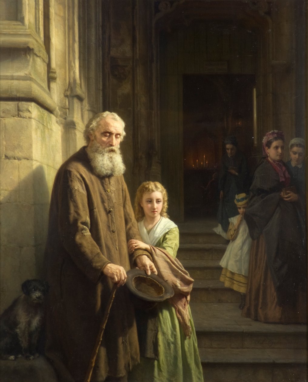 De Blinde Bedelaar door J.L.  Dyckmans