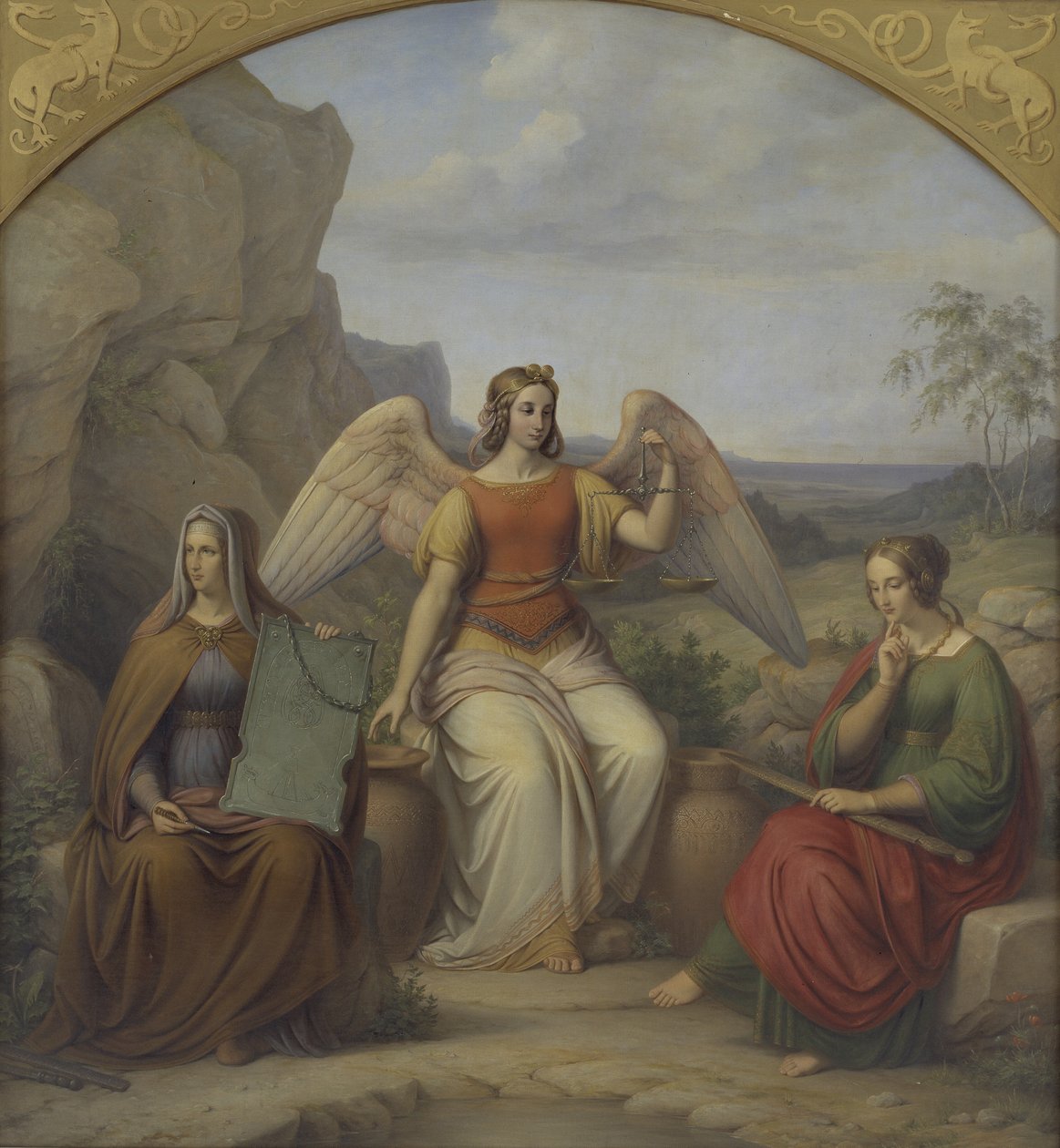De drie nornen door J.L. Lund