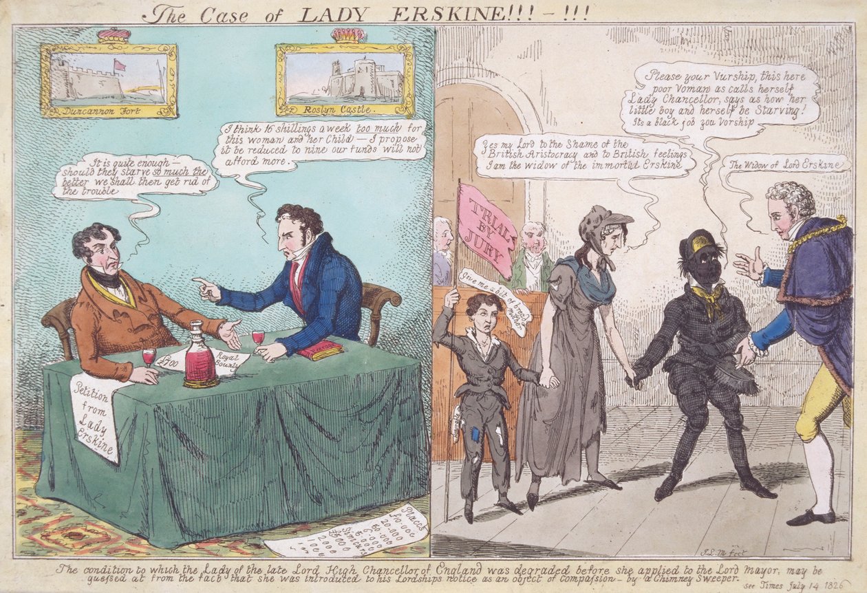 De zaak van Lady Erskine door JL Marks