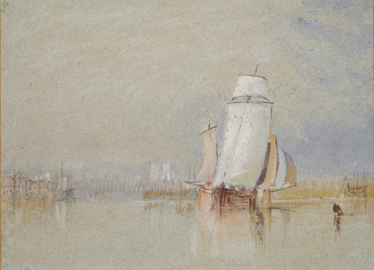 Rust op de Loire, 1832 door Joseph Mallord William Turner