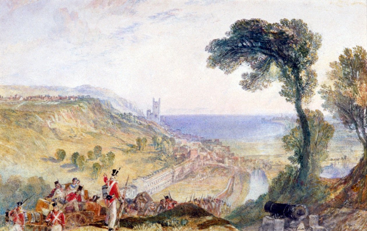 Hythe, Kent, 1824 door Joseph Mallord William Turner