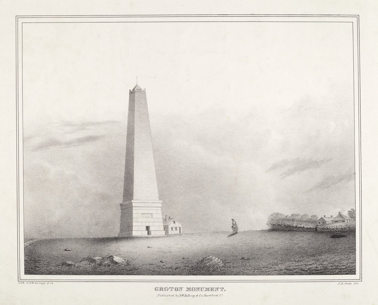 Groton Monument door J.R. Butts
