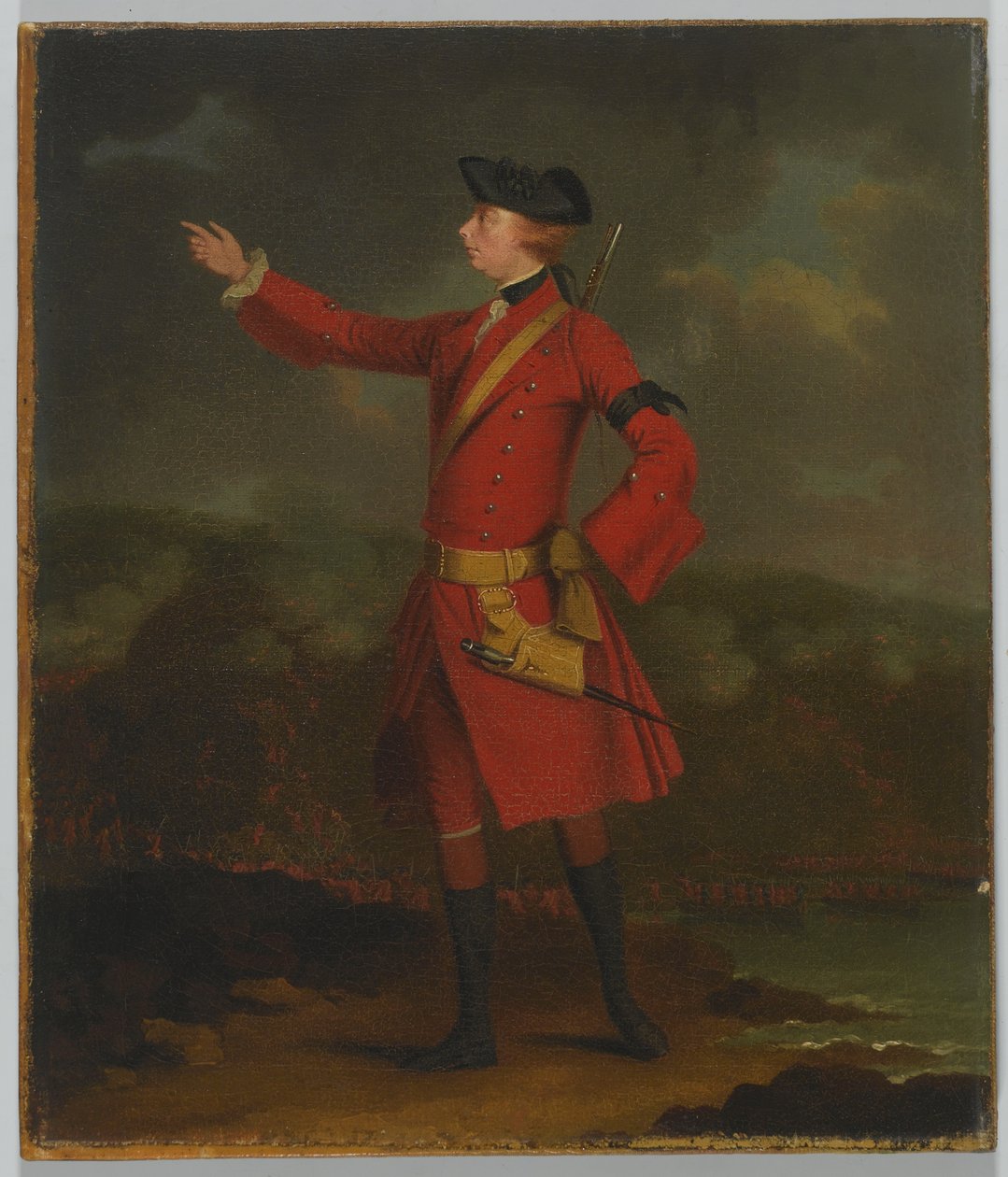 Portret van Generaal Wolfe door J.S.C. Schaak