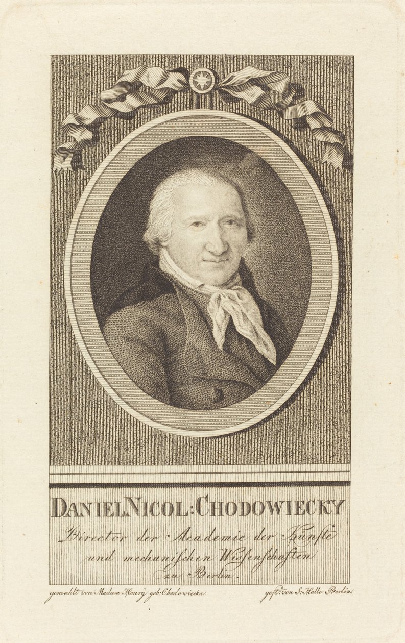 Daniel Chodowiecki door J.S.L. Halle