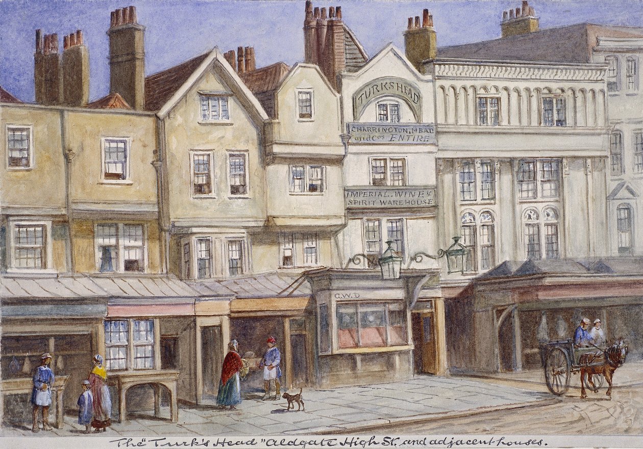Aldgate High Street, Londen door JT Wilson