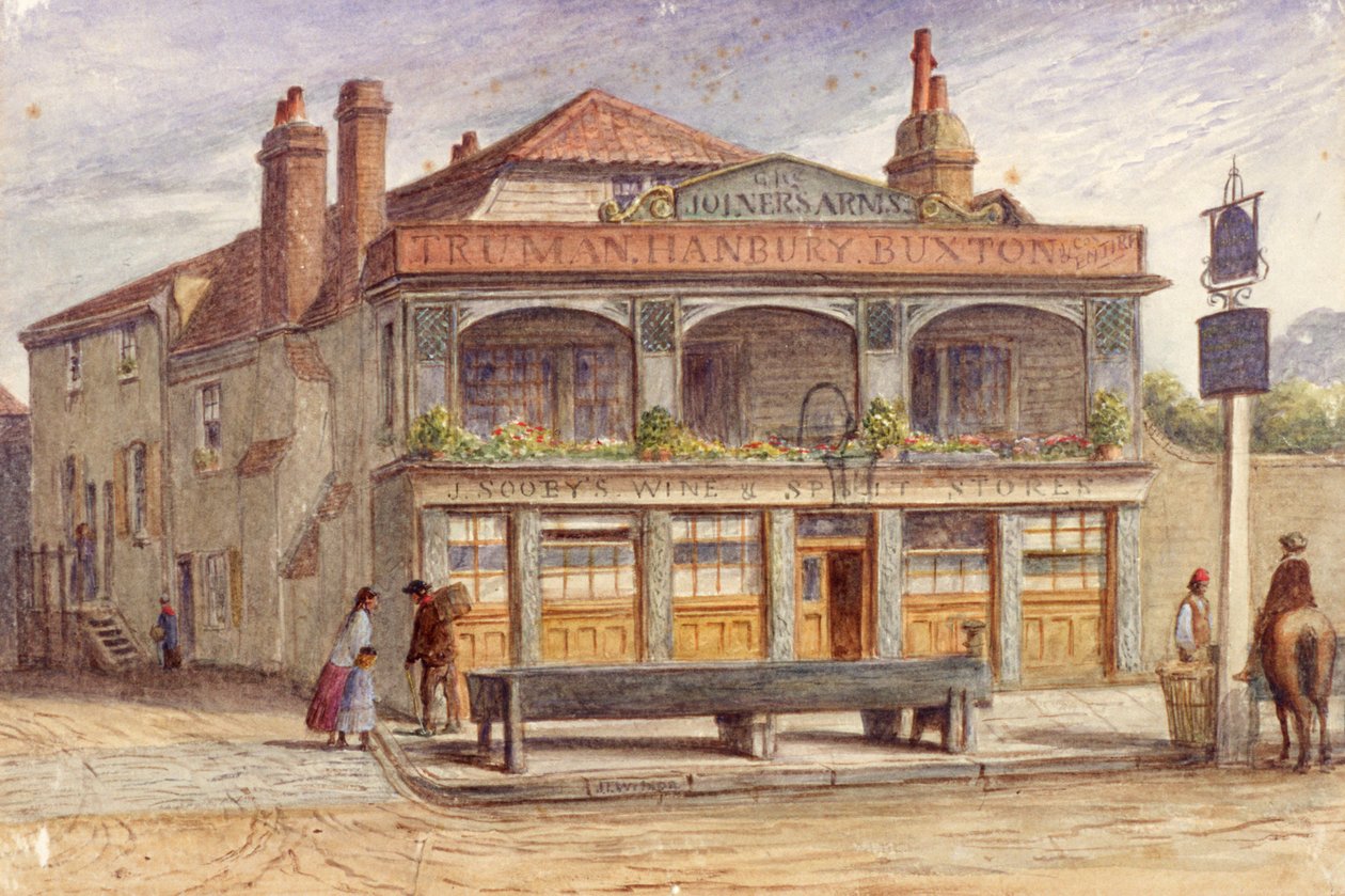 Camberwell, Londen, 1850 door JT Wilson