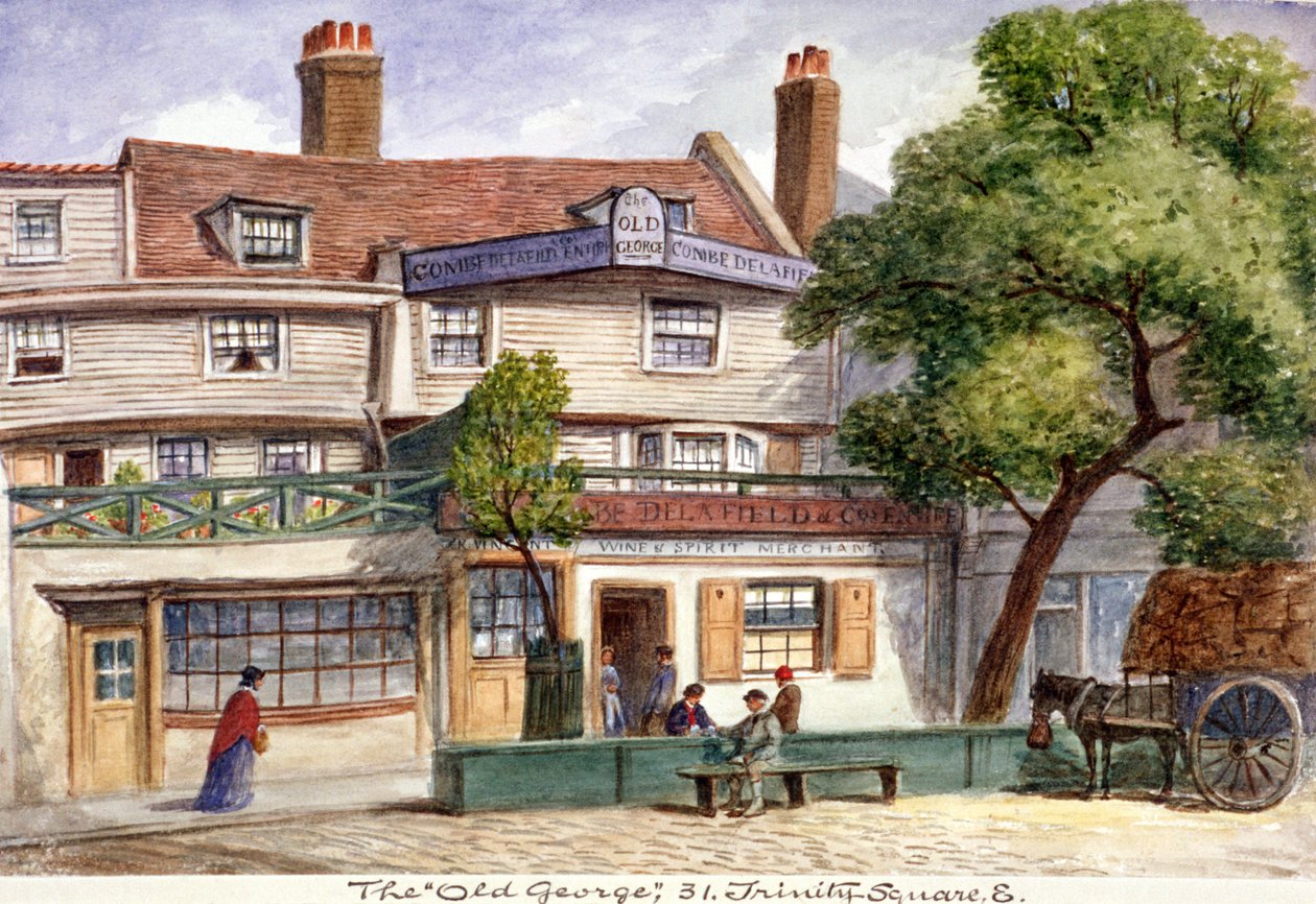 Trinity Square, Londen, 1867 door JT Wilson