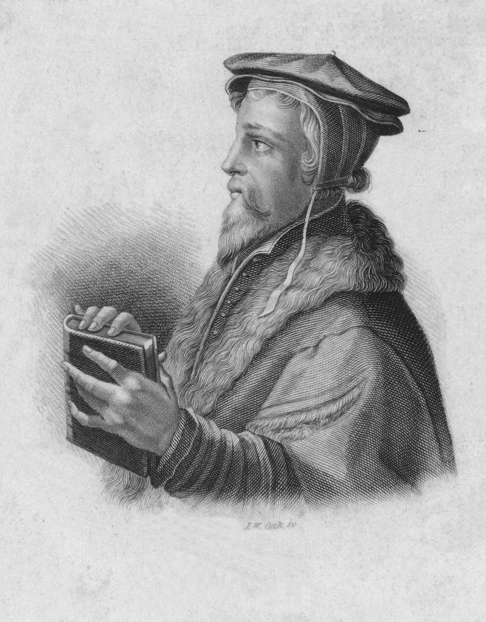 Thomas Becon door J.W. Cook