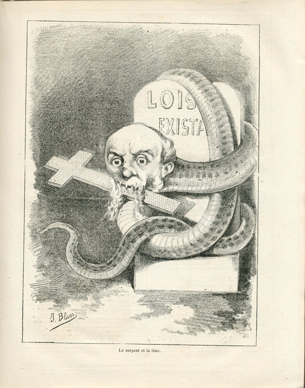 Le Triboulet door J. (1847 1892) Blass