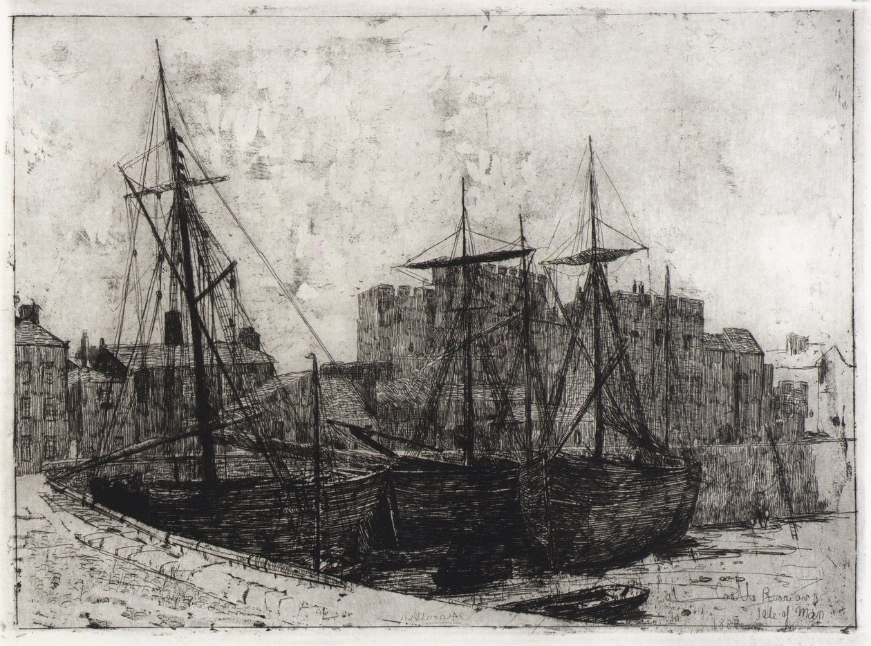 Kasteel Rushen--Isle of Man door J. Alden Weir