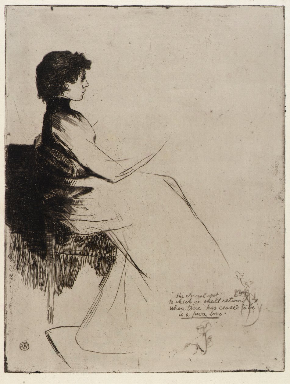 De eeuwige rust door J. Alden Weir