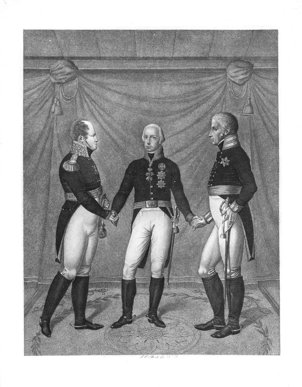 De Heilige Alliantie, 1815 door J. C. Bock