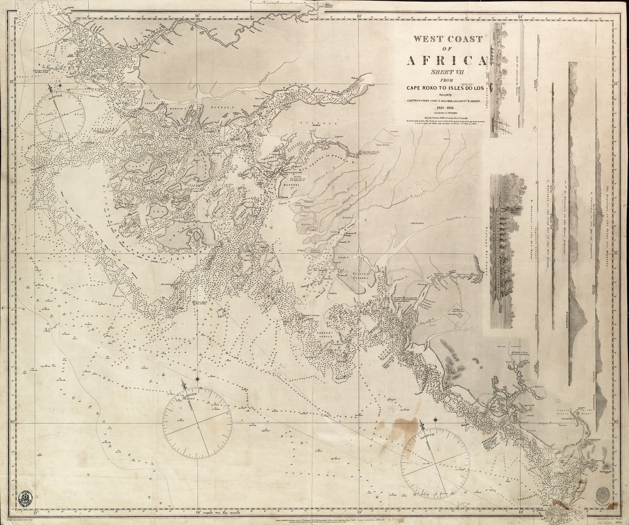 Westkust van Afrika door J. & C. Walker