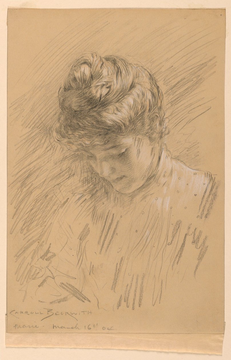 Marie door J. Carroll Beckwith