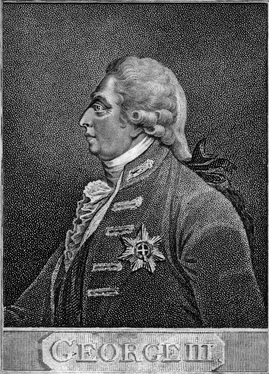 George III van het Verenigd Koninkrijk door J. Chapman