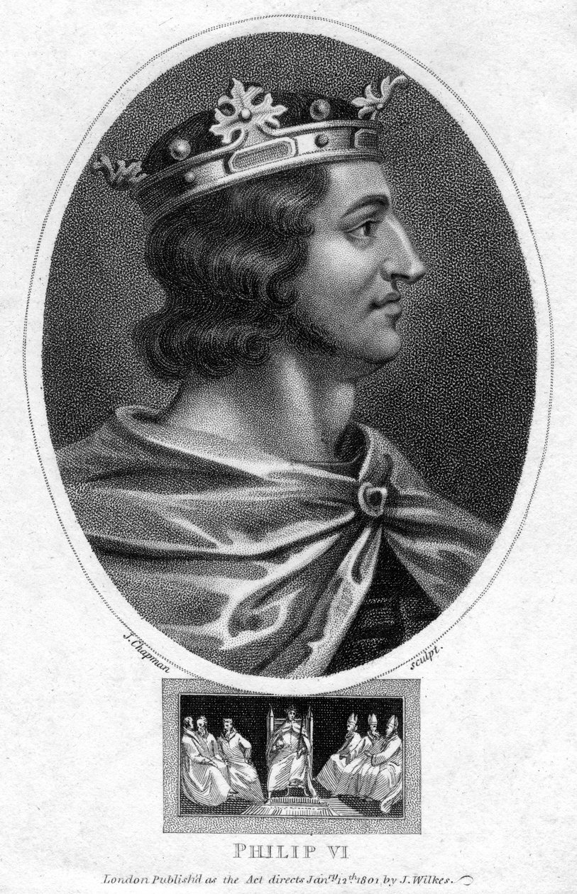 Filips VI van Frankrijk, 1801 door J. Chapman