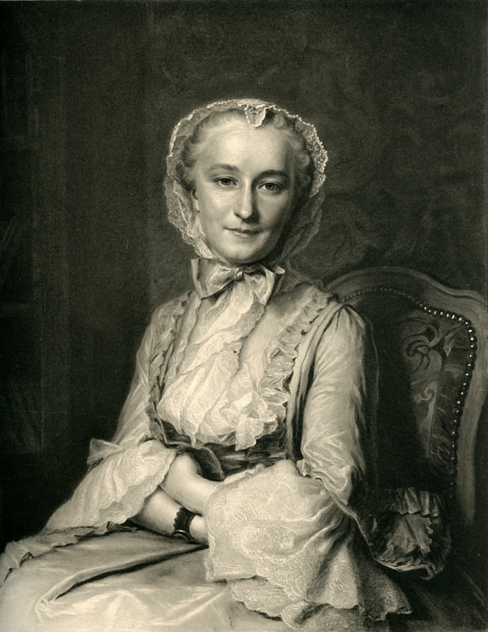 Portret van juffrouw Sallé, ca. 1750s, 1908 door J Chauvet
