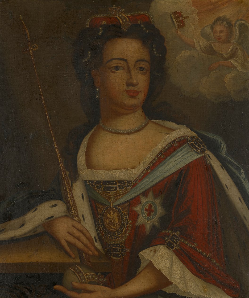 Anne, Koningin van Engeland (1665) door J. Cooper