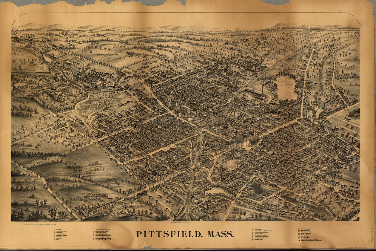 Pittsfield, Mass. door J. E.; Fausel Rapp