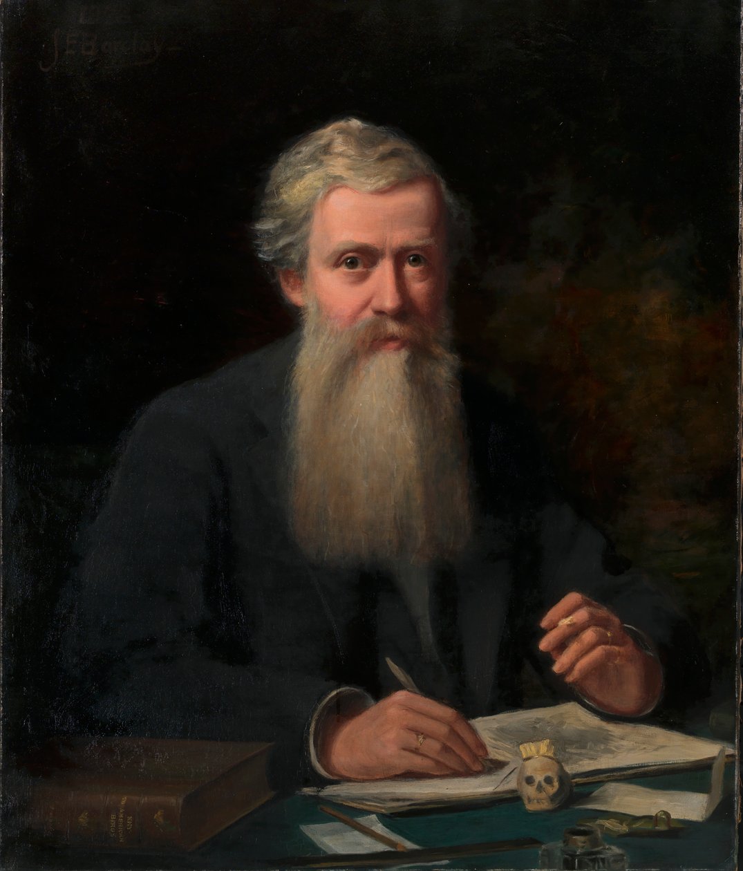 Portret van Elliot Coues door J. Edward Barclay