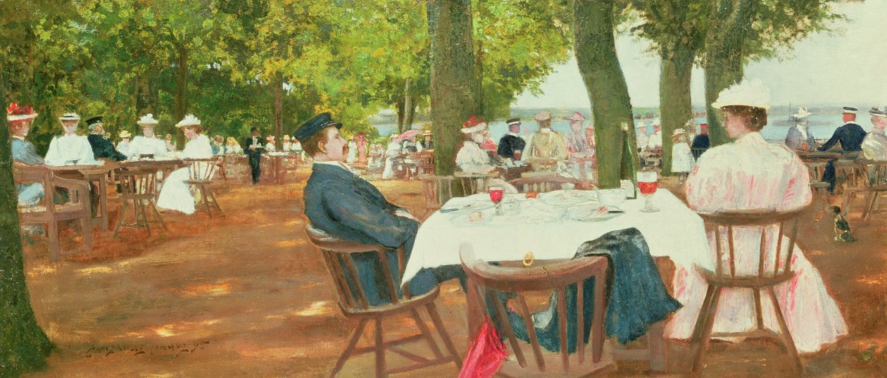 Cowes, 1895 door J. Edward Homerville Hague