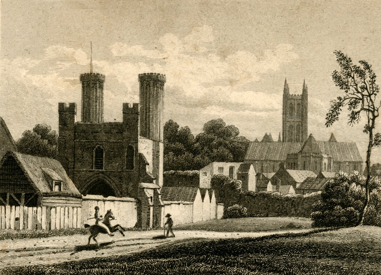 Canterbury, Kent, 1822 door J. Greig