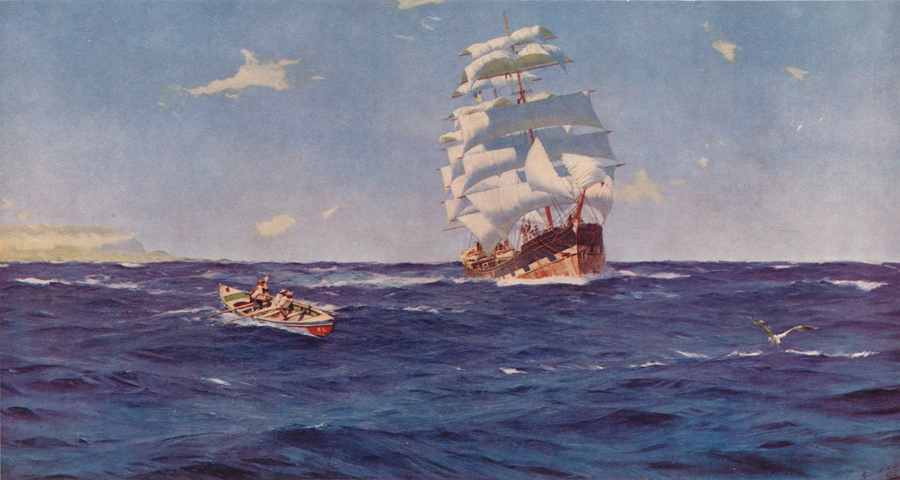 Voor Valparaiso, 1899, 1938 door J Greig Pirie