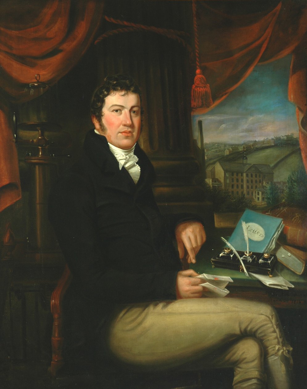Richard Fawcett door J. Hunter