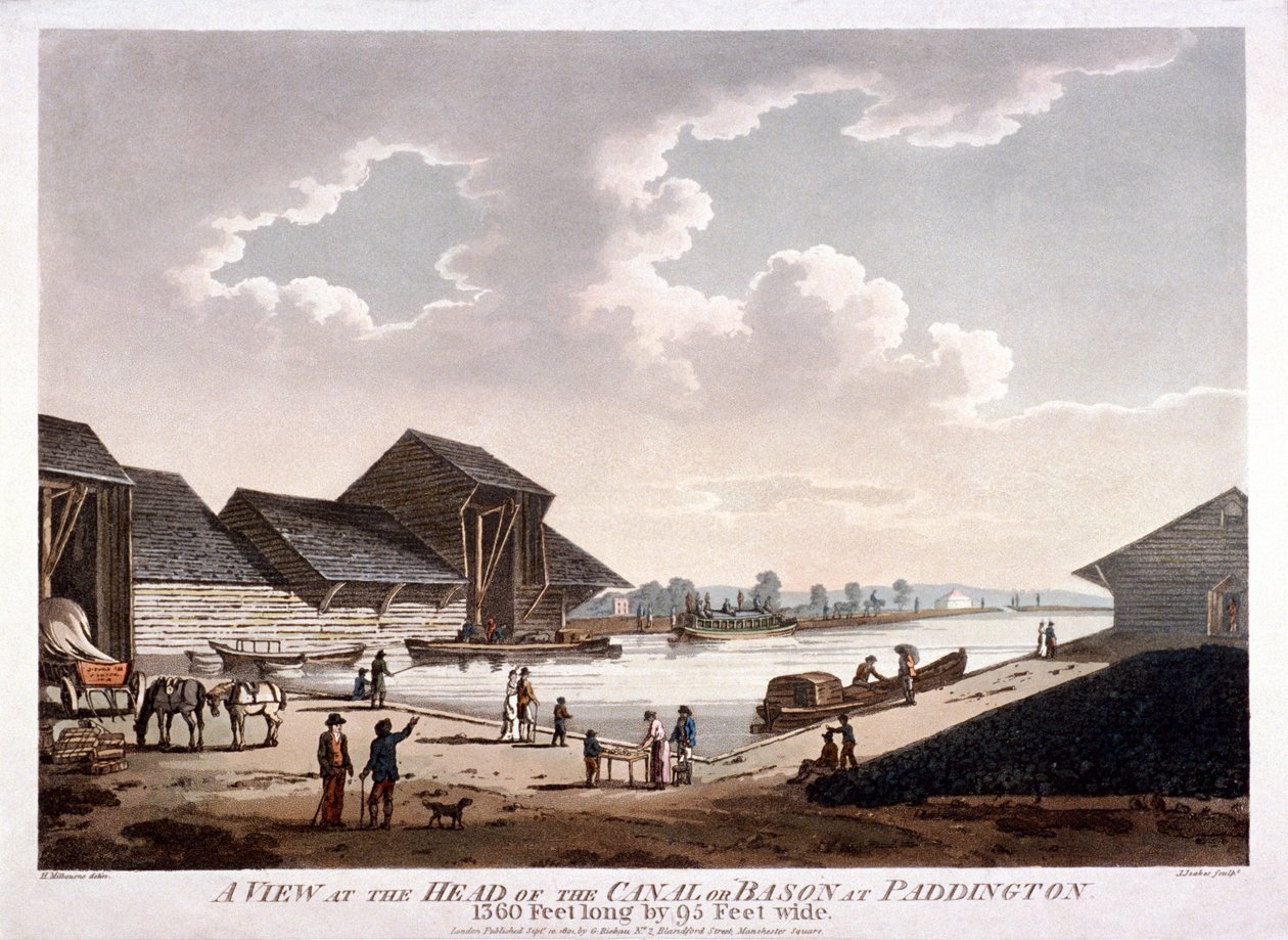 Bayswater, Paddington, Londen door J Jeakes