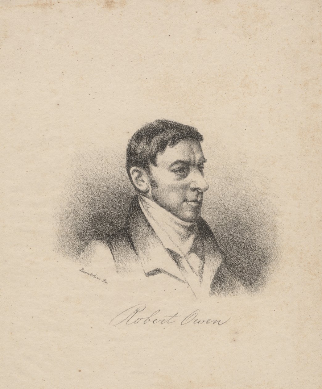 Hy (Henry) Neele, 1829 door J. M. Roberts
