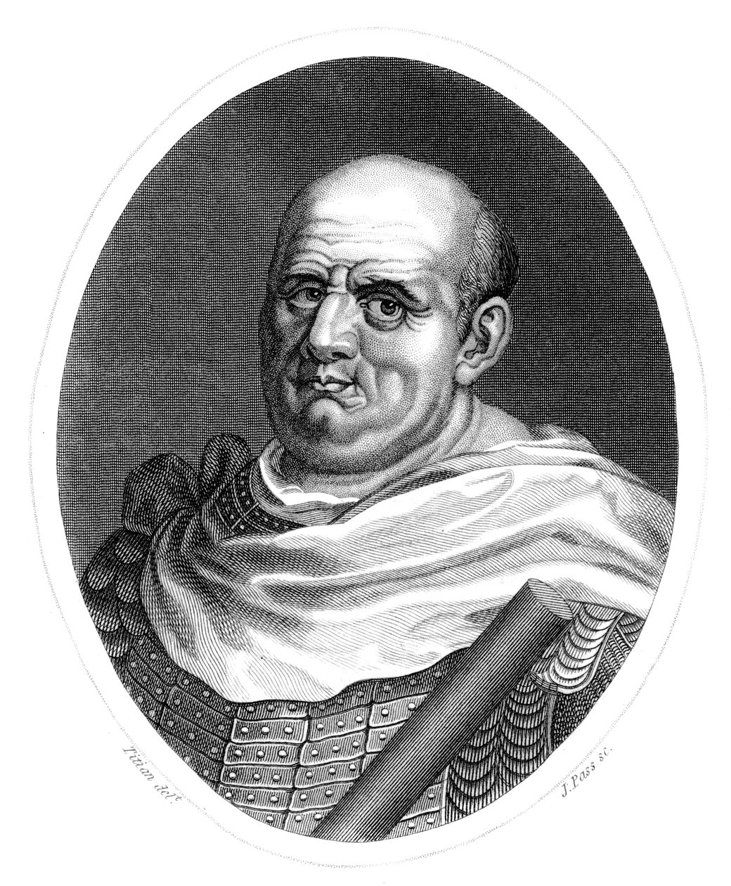Vespasianus Caesar, Romeinse keizer door J. Pass