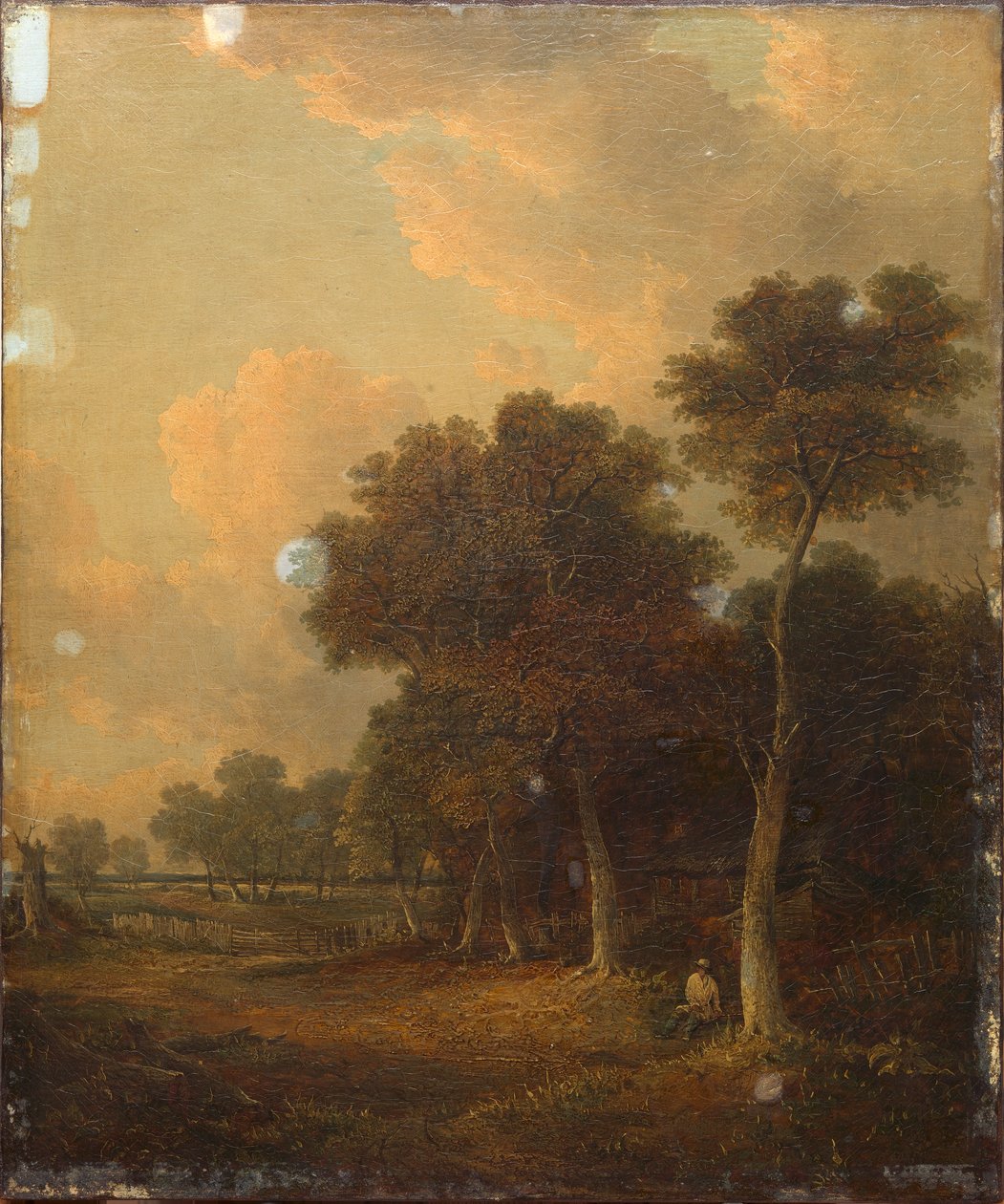 Landschap door J Paul