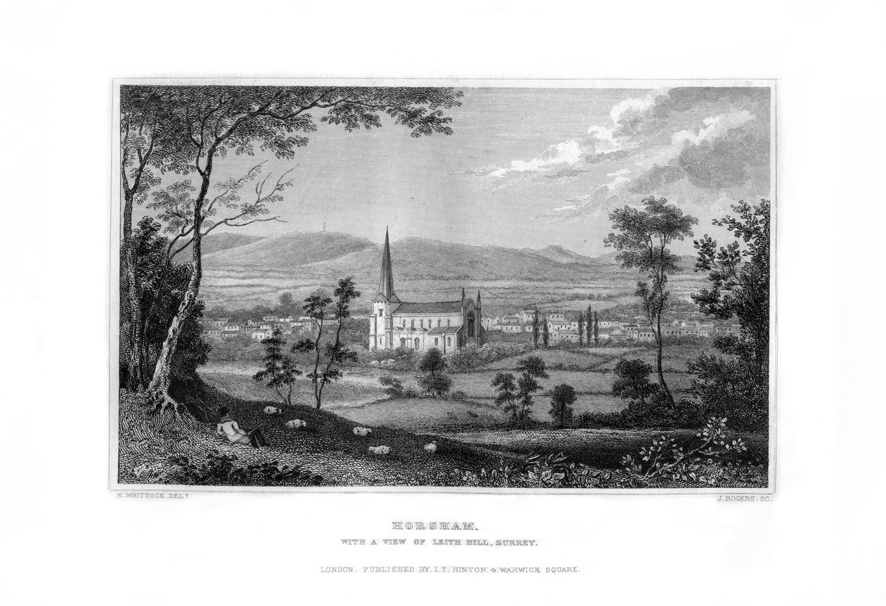 Horsham, West Sussex, Engeland door J. Rogers
