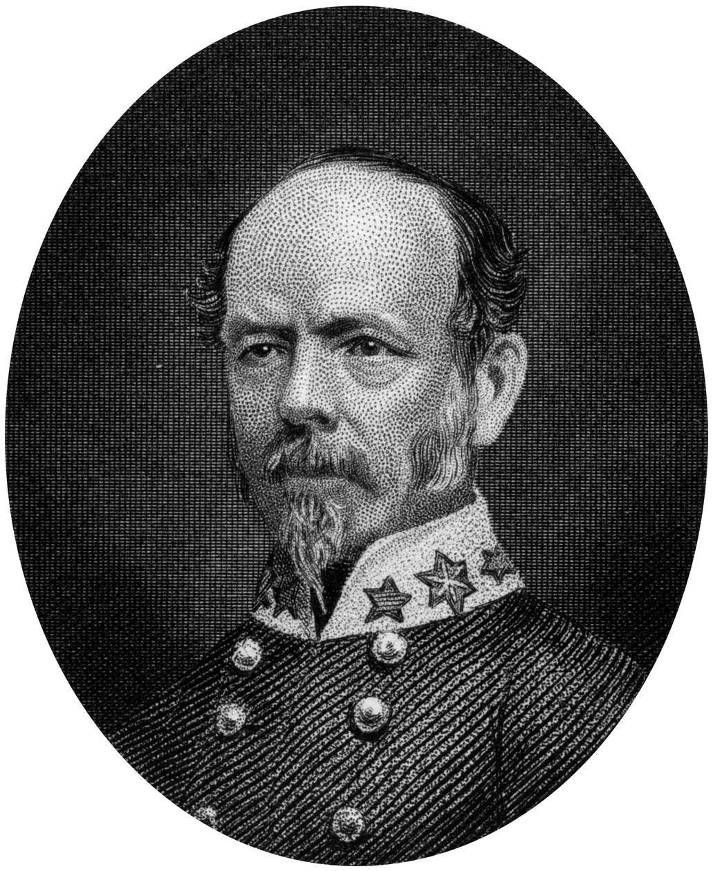 Joseph Eggleston Johnston, generaal van de Geconfedereerden door J. Rogers