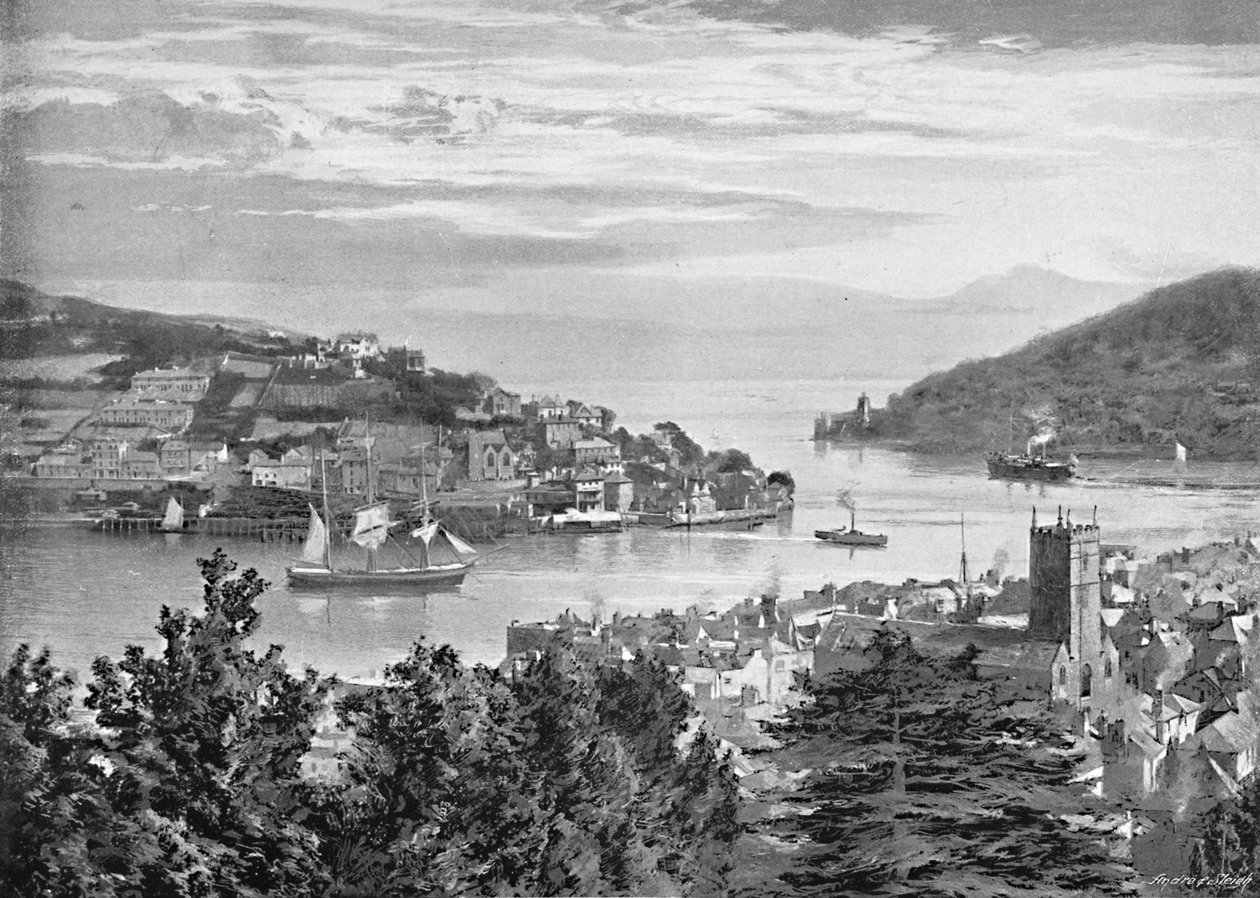 Dartmouth, ca. 1896 door J. Smale and Son