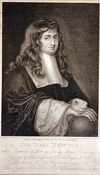 Sir Isaac Newton door J. T. Wedgewood