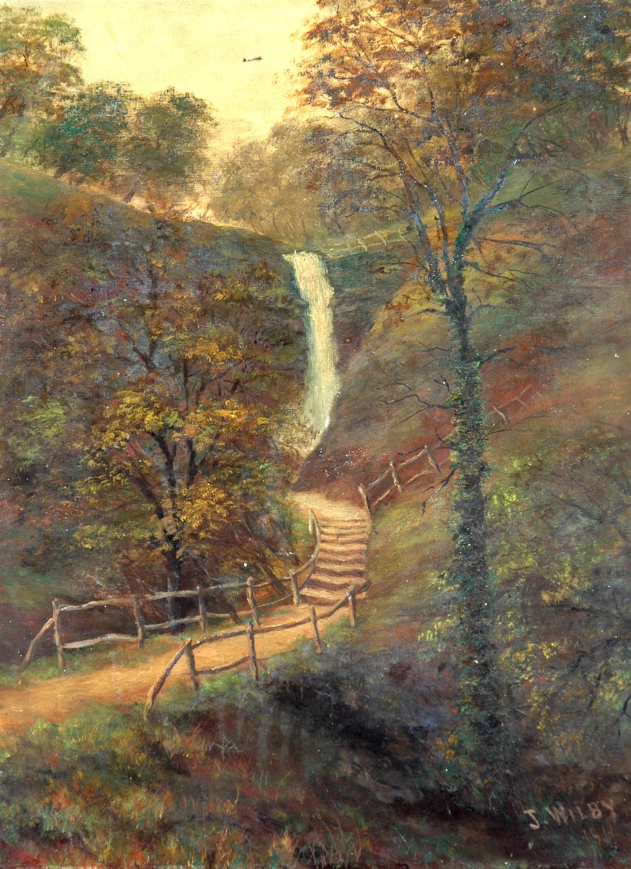 Shanklin Chine, Isle of Wight, 1911 door J. Wilby