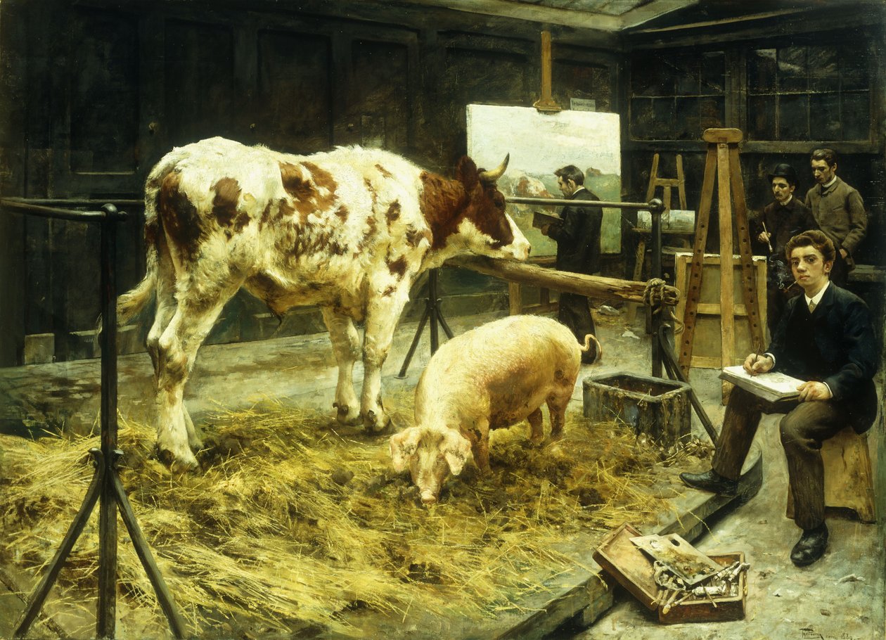 De Dierenschilders door J. de Pooter