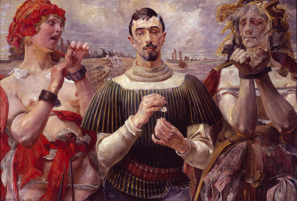 Poolse Hamlet - Portret van Aleksander Wielopolski door Jacek Malczewski