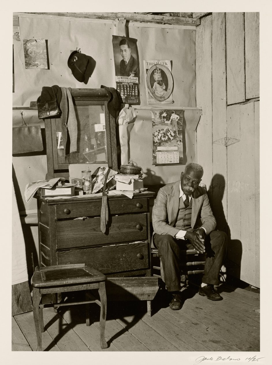 [Bejaarde man] door Jack Delano