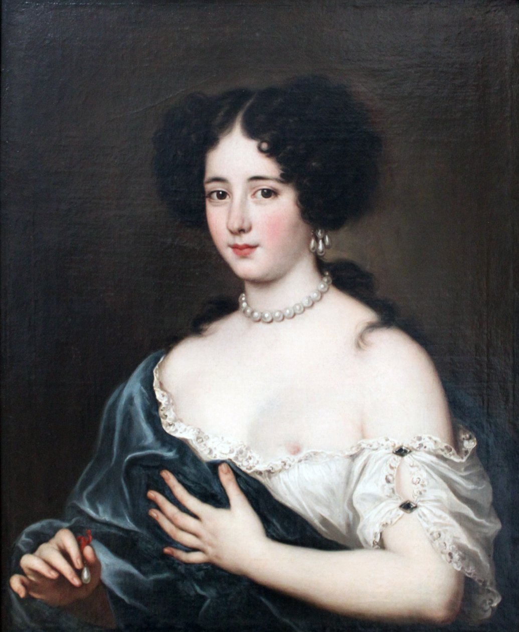 Clelia Cesarini Colonna (1655-1735), Prinses van Sonnino, als Cleopatra door Jacob Ferdinand Voet