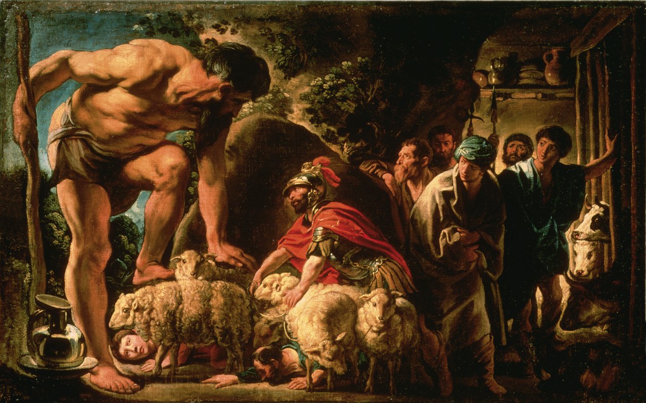 Odysseus door Jacob Jordaens