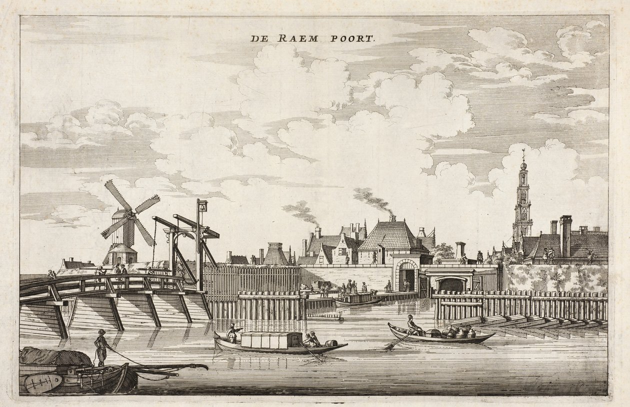 De Raem Poort door Jacob van Meurs