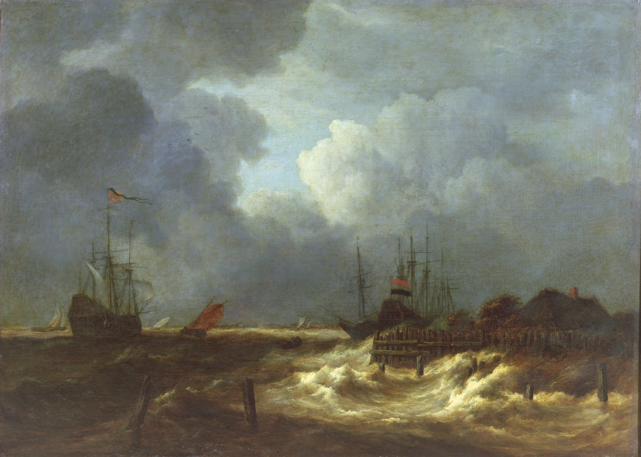 De Storm door Jacob van Ruisdael